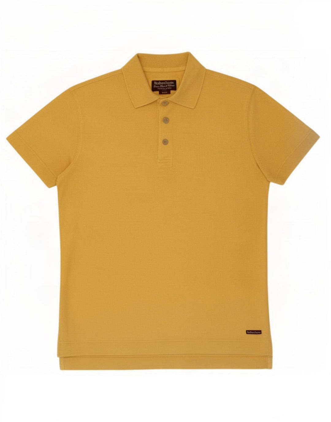 Marlboro Classics Herren-Poloshirt, große gelbe Baumwolle