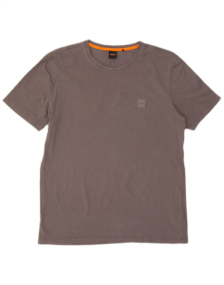 Hugo Boss Herren T-Shirt Top XL Grau