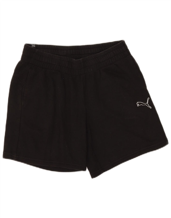 Puma Herren Sportshorts Mittelschwarze Baumwolle