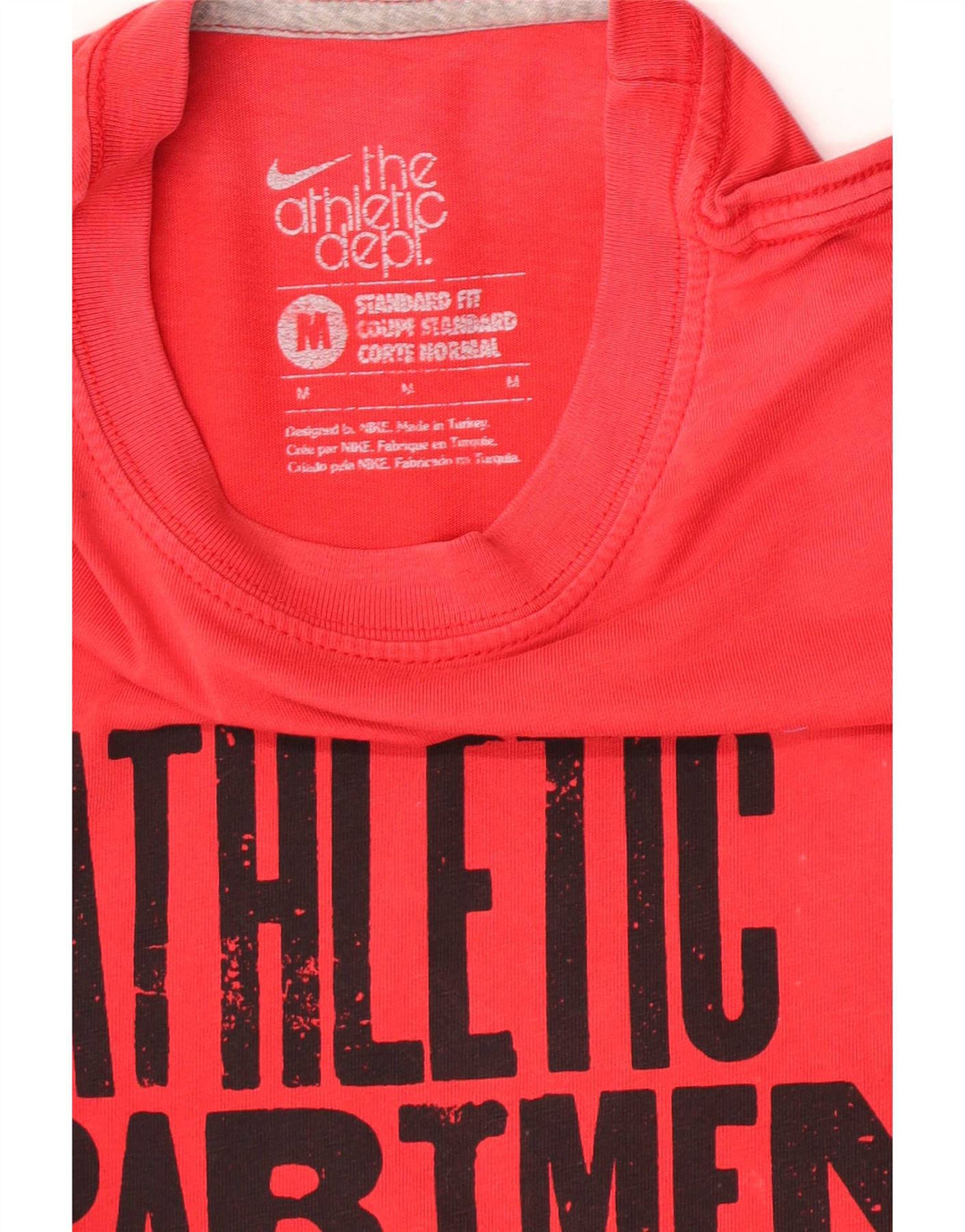 Nike Herren-T-Shirt mit Standard-Passform und Grafik, Mittelrot