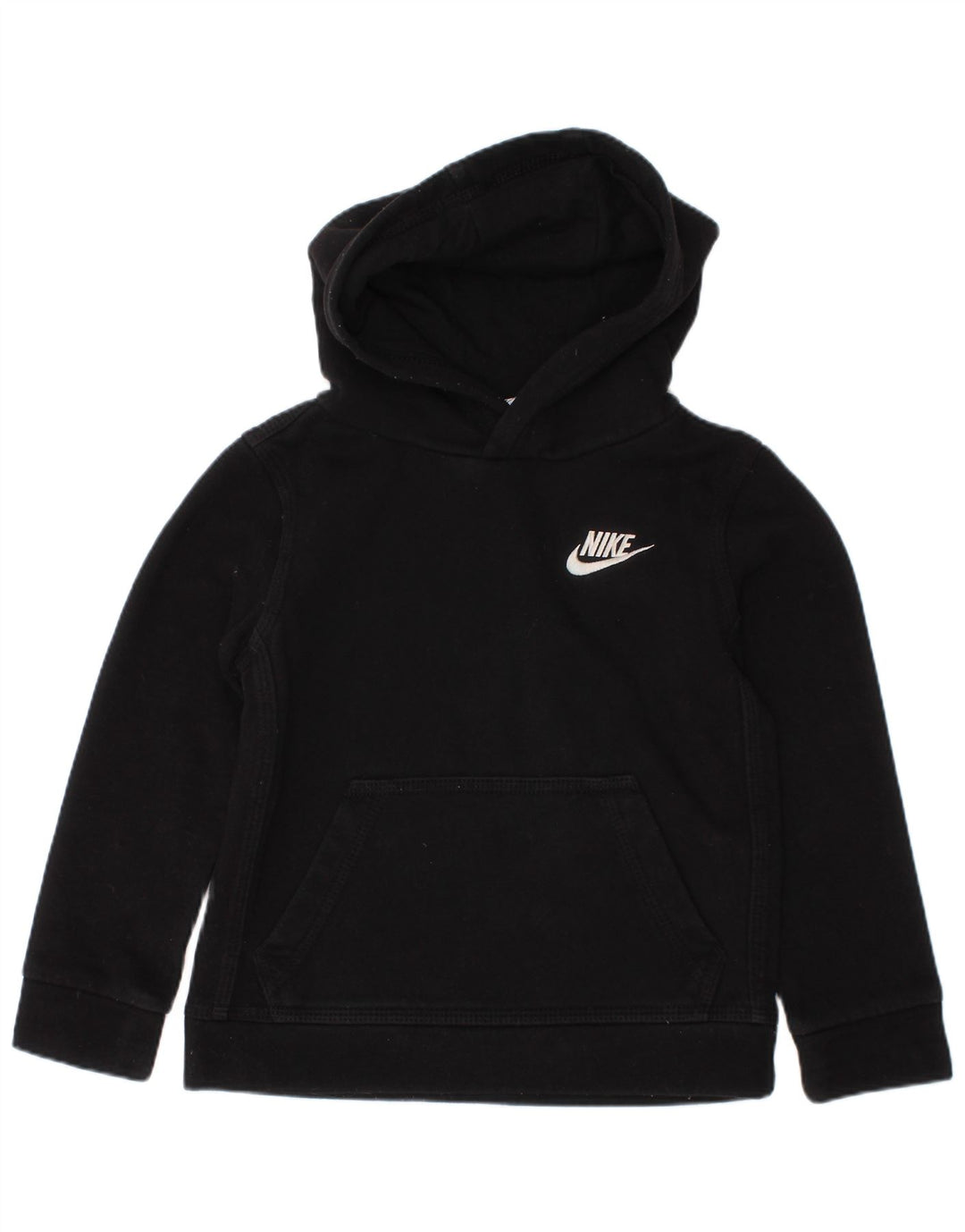 NIKE Kapuzenpullover für Jungen, 2–3 Jahre, schwarze Baumwolle