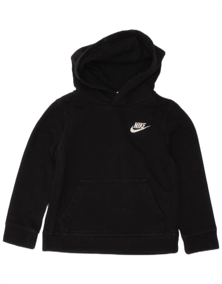 NIKE Kapuzenpullover für Jungen, 2–3 Jahre, schwarze Baumwolle