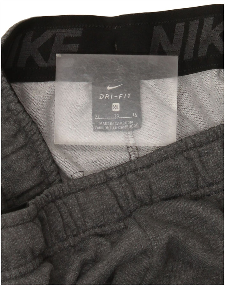 Nike Herren Dri Fit Trainingshose Jogger XL Grau