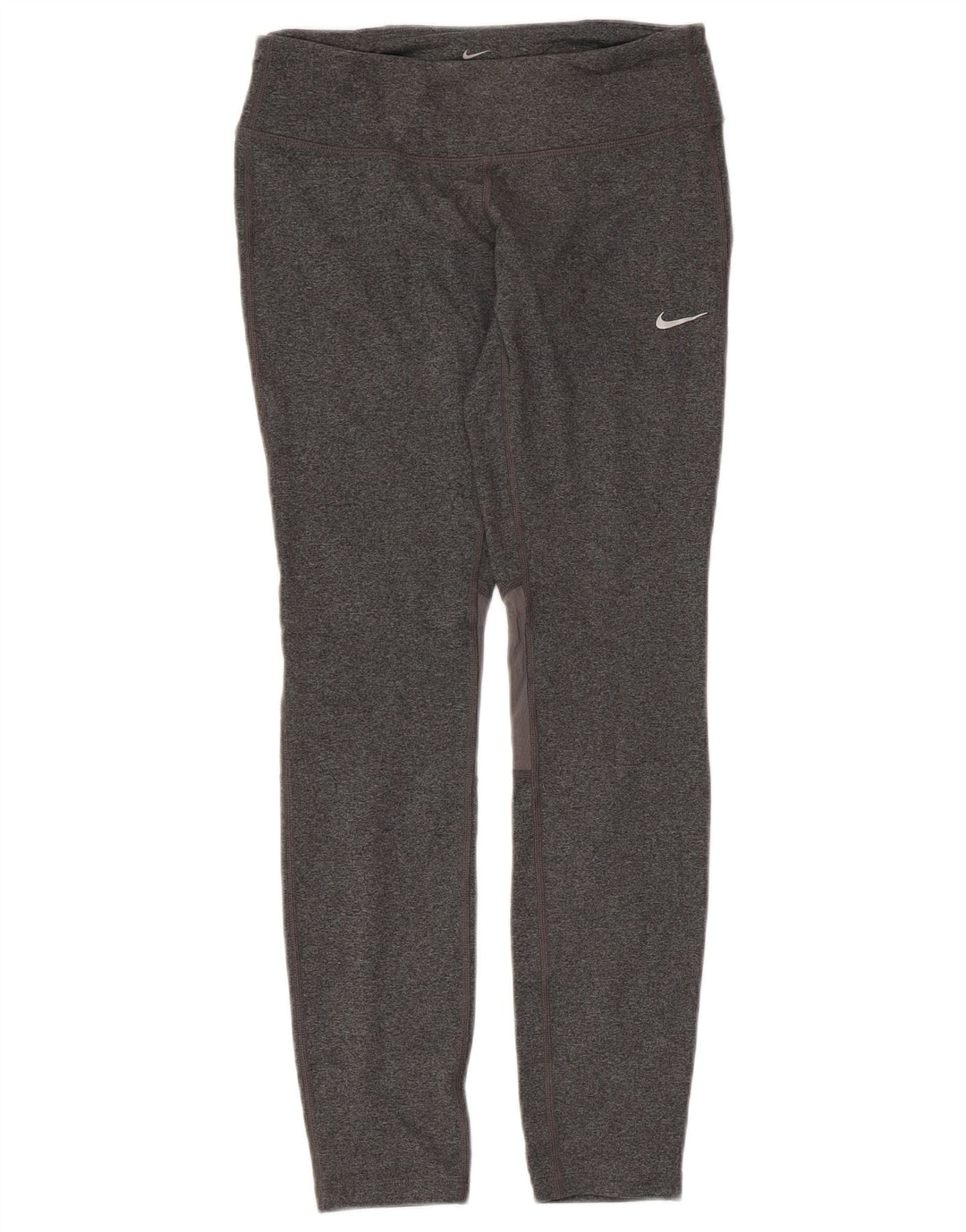 NIKE Damen Dri Fit Leggings UK 10 Small Grau meliert