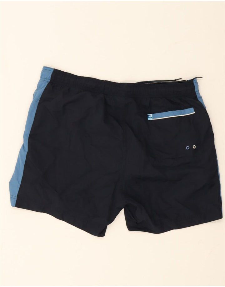 Champion Herren Badeshorts 2XL Marineblau Colourblock Polyamid