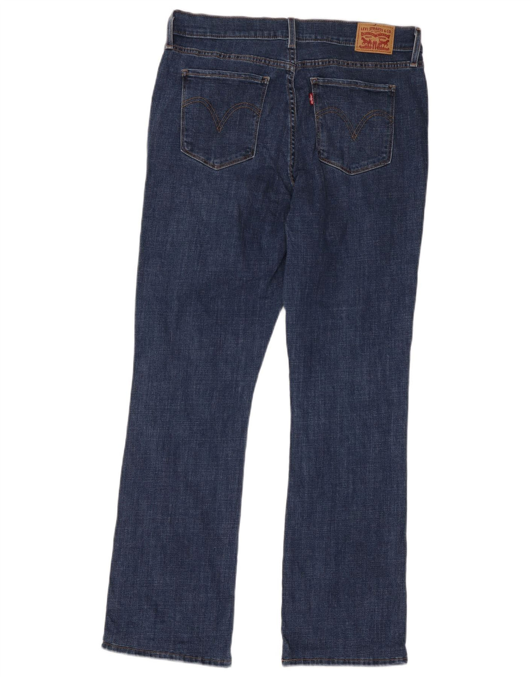Levi's Damen Bootcut-Jeans mit klassischer Passform, Größe 14, groß, W32, L34, blaue Baumwolle