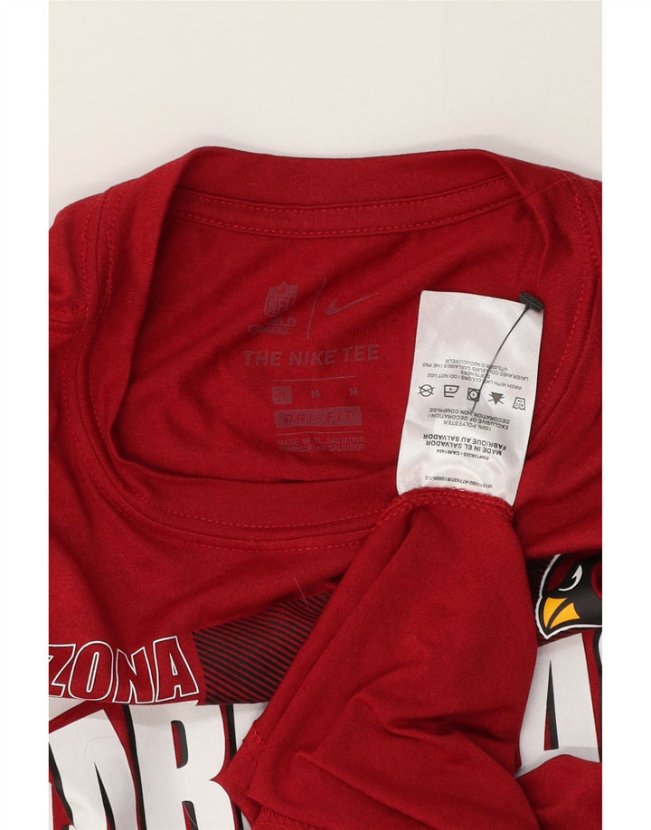 Nike Herren-Oberteil mit Grafik „Arizona Cardinals“, langärmlig, mittelrotes Polyester