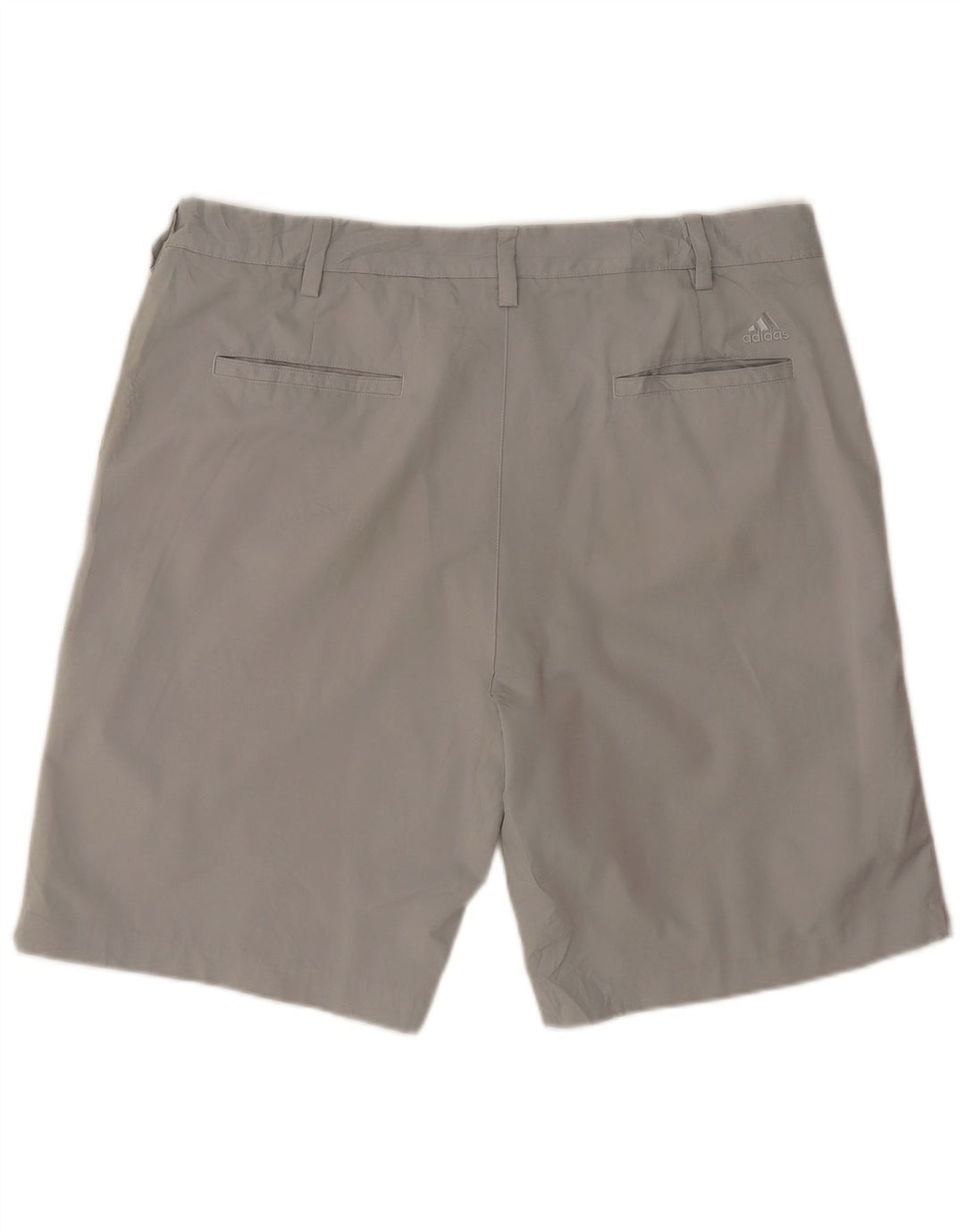 Adidas Herren Chino Shorts W38 XL Grau Polyester