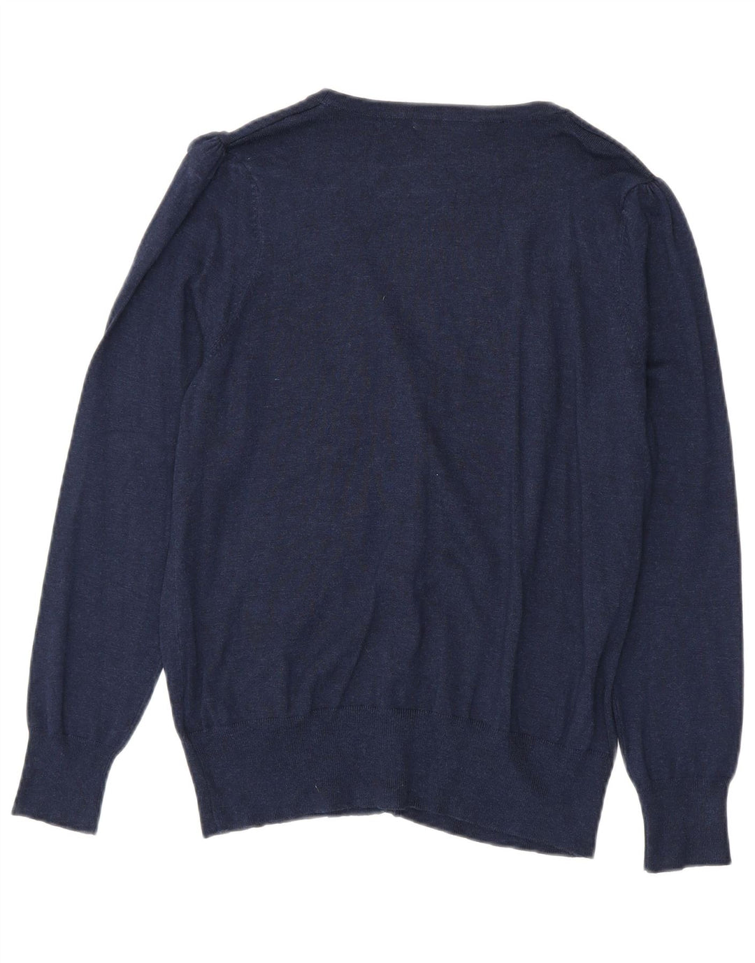 Marks & Spencer Damen Strickjacke UK 18 XL Marineblaue Viskose