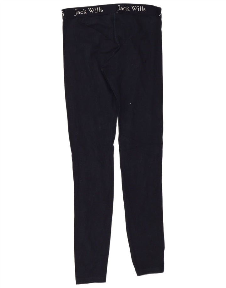 Jack Wills Grafik-Leggings für Damen, UK 10, Größe S, Marineblau, Baumwolle