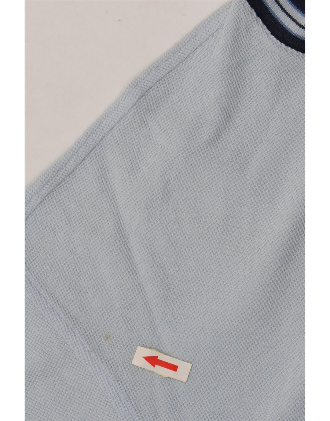 LACOSTE Herren T-Shirt Top Größe 7 2XL Blaue Baumwolle