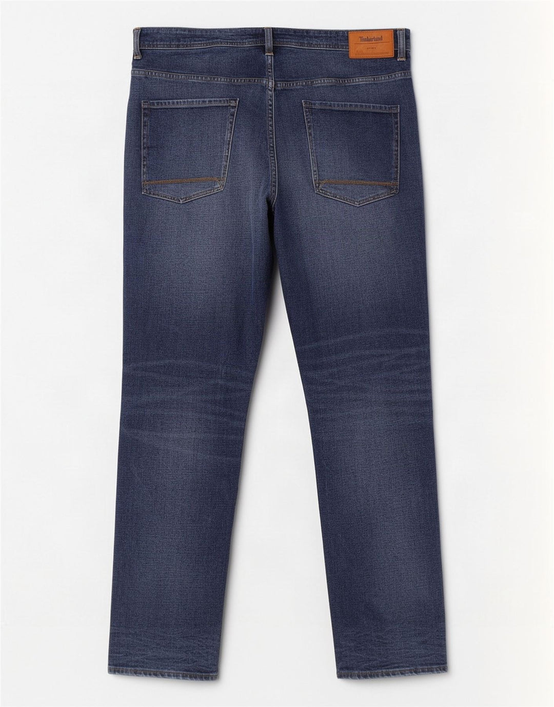 Timberland Herren Straight Jeans W42 L32 Blaue Baumwolle