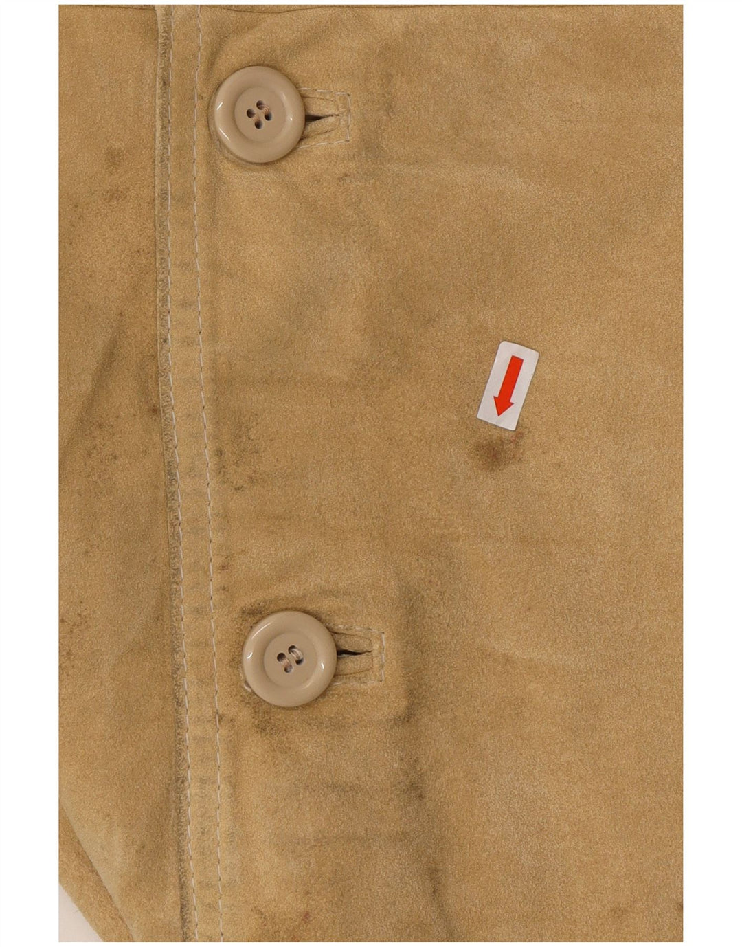 CONBIPEL Herren Wildlederjacke UK 40 Large Beige Leder