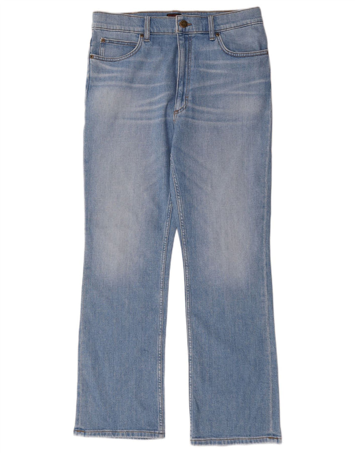 Lee Herren Bootcut Jeans W32 L32 Blaue Baumwolle
