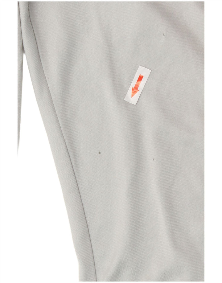 Adidas Herren-Trainingshose, großes graues Polyester