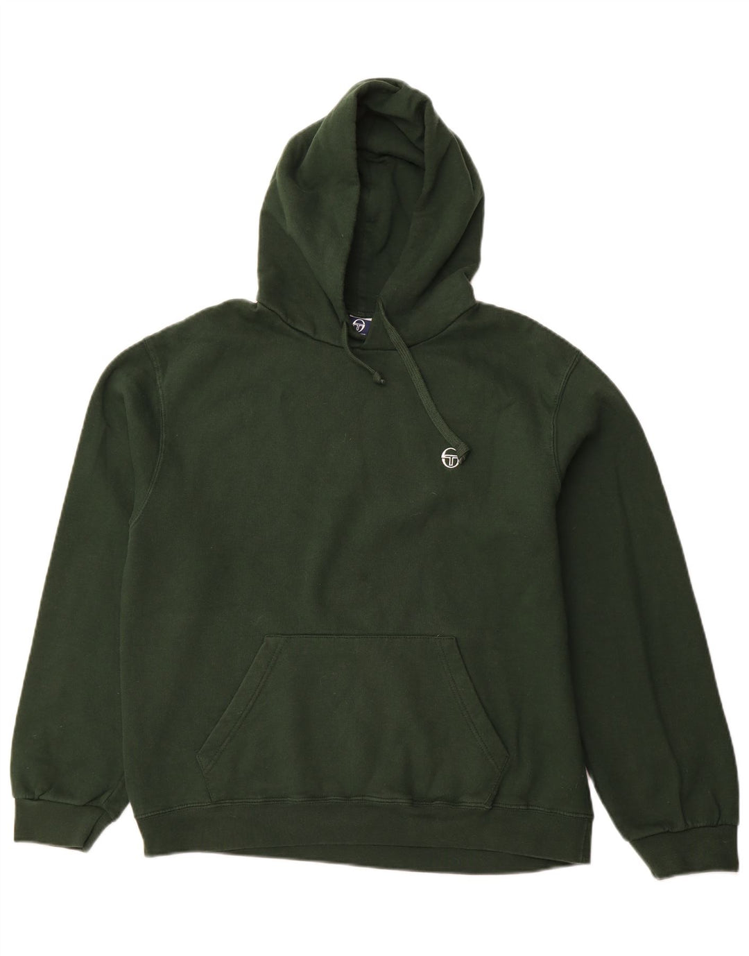 SERGIO TACCHINI Herren Kapuzenpullover Große grüne Baumwolle
