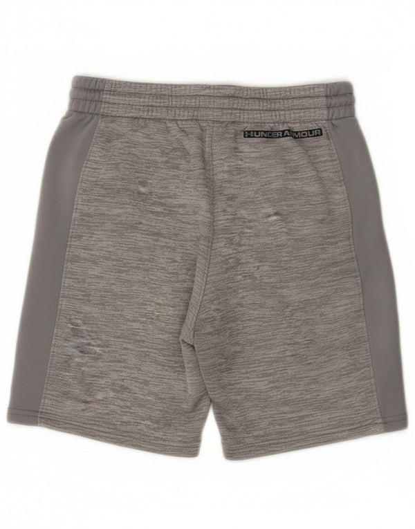 Under Armour Jungen Graphic Sport Shorts 9–10 Jahre Mittelgrau meliert