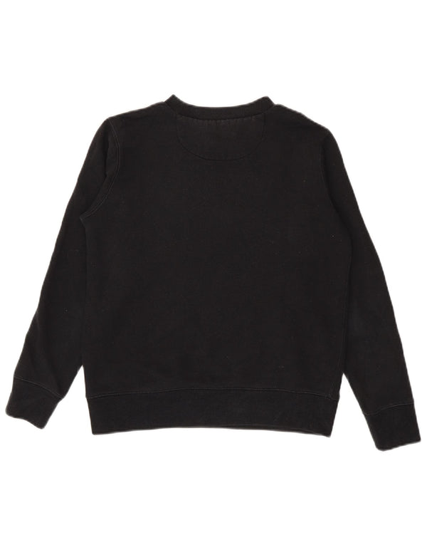 Levi's Jungen-Sweatshirt mit Grafik, 11–12 Jahre, schwarze Baumwolle