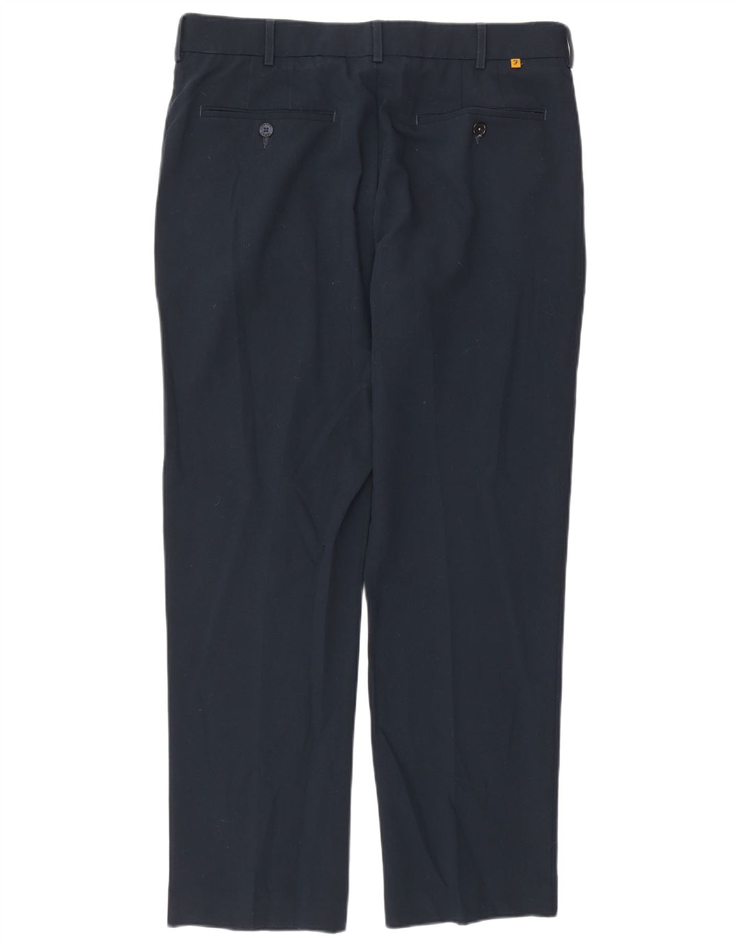 Farah Herren-Freizeithose, gerade, W34, L29, Marineblau, Polyester
