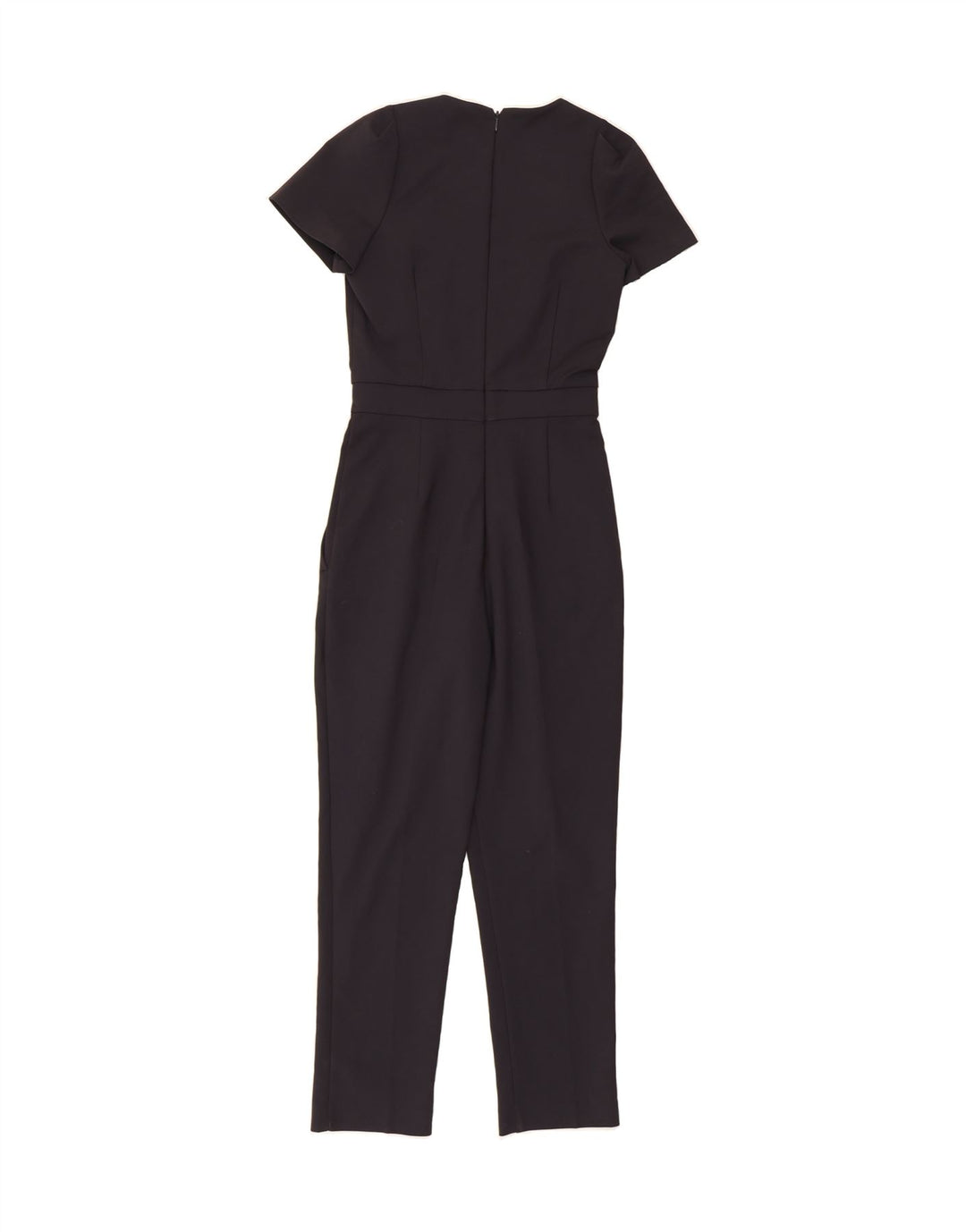 FRENCH CONNECTION Womens Jumpsuit UK 6 XS Navy Blue Cotton Vintage French Connection and Second-Hand French Connection from Messina Hembry 