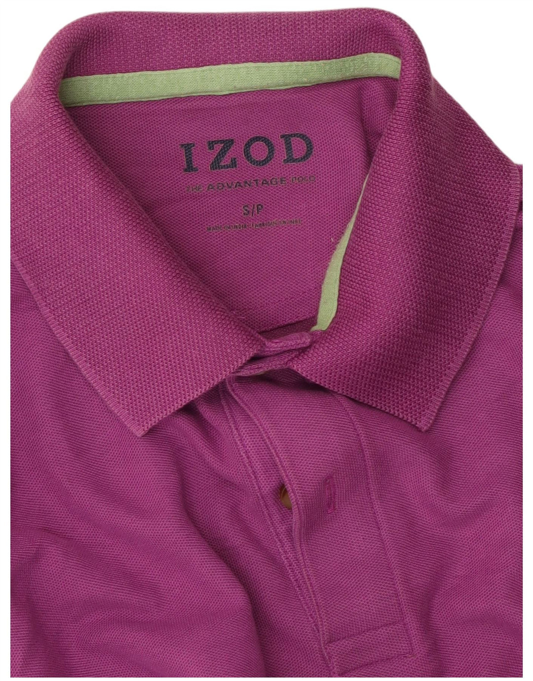 IZOD Herren-Poloshirt, Größe S, Lila
