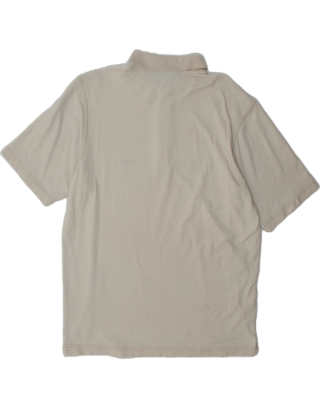 CHERVO Mens Matic Polo Shirt IT 52 Large Beige Vintage Chervo and Second-Hand Chervo from Messina Hembry 