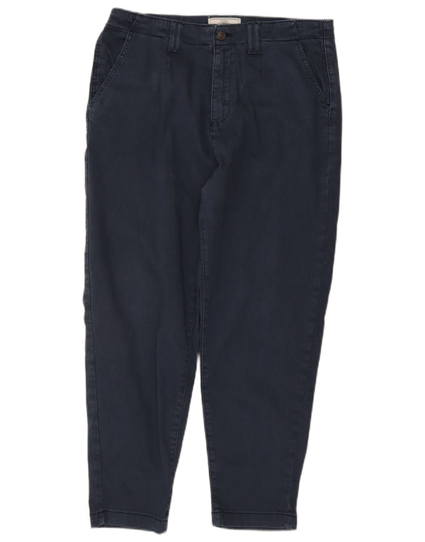 Fat Face Damen Tapered Cropped-Hose UK 14 Large W32 L25 Marineblau
