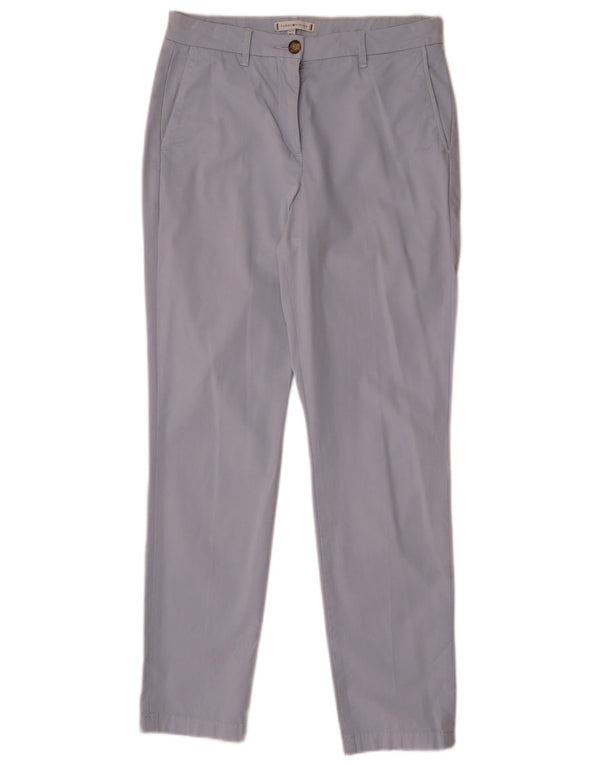 Tommy Hilfiger Slim Chino-Hose für Damen, UK 8, Größe S, W30, L29, Blau, Baumwolle