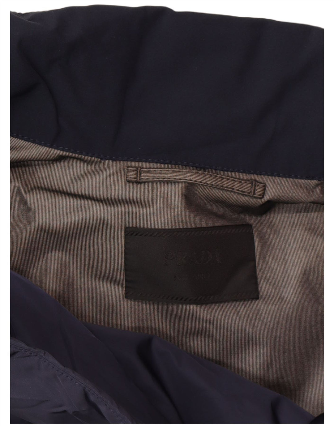 PRADA Herren Windjacke IT 52 XL Marineblau Polyester Klassisch