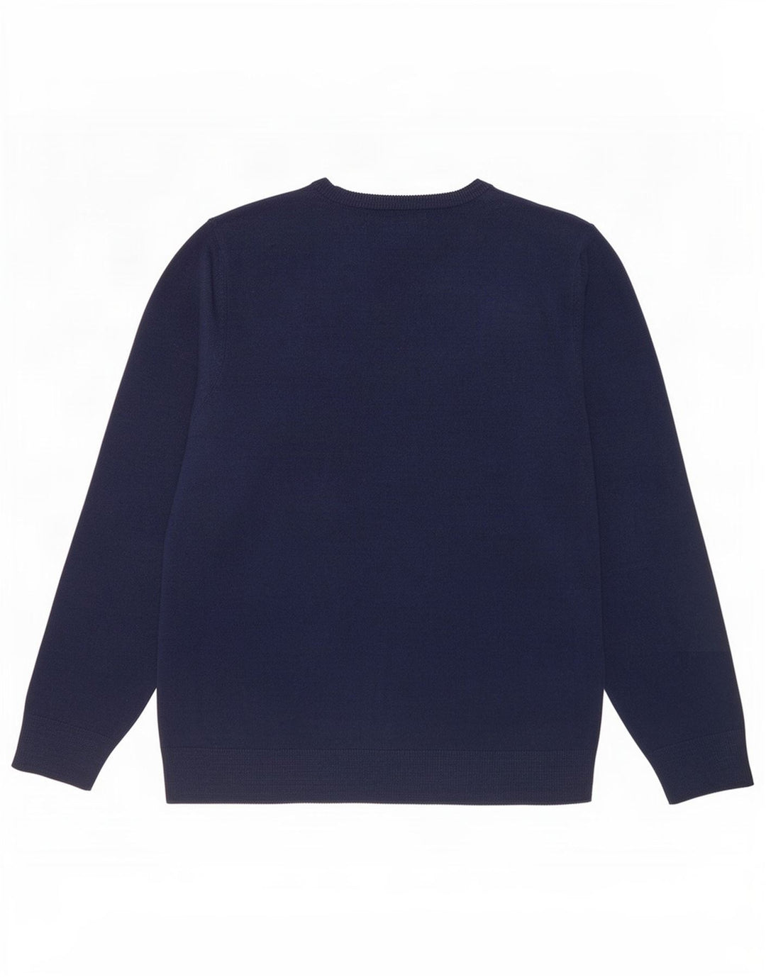Marks & Spencer Herren-Pullover mit V-Ausschnitt, Mittelblau, Acryl