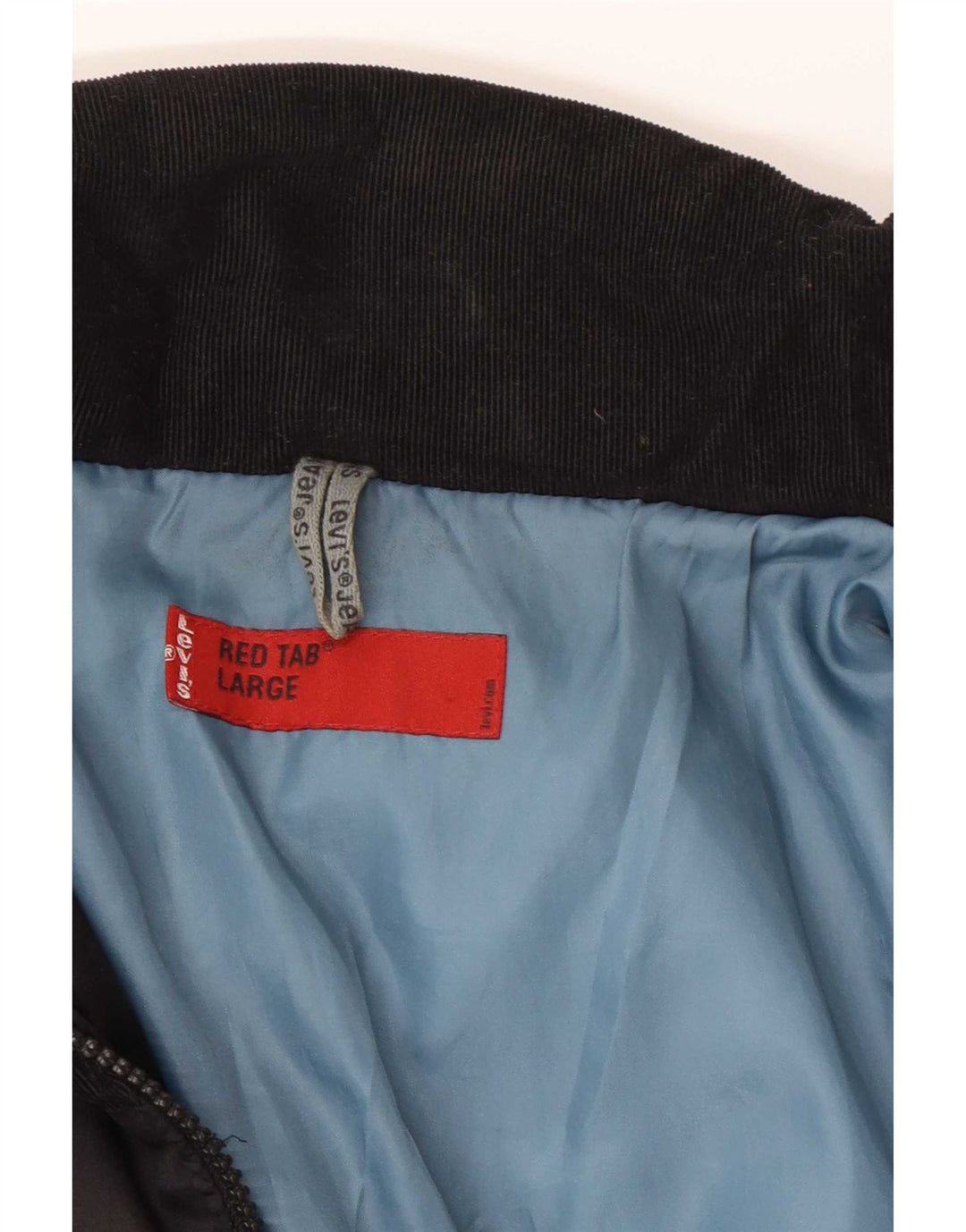 Levi's Damen gepolsterte Bomberjacke UK 16 Large Schwarz Polyester