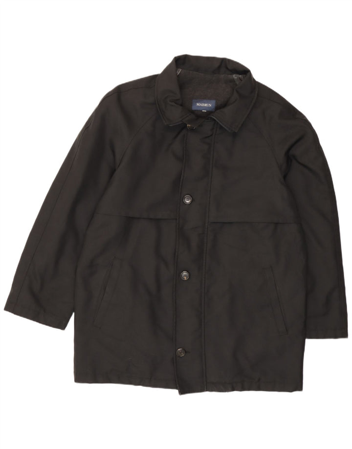 Mabrun Herren Windjacke UK 40 Large Schwarz Polyamid