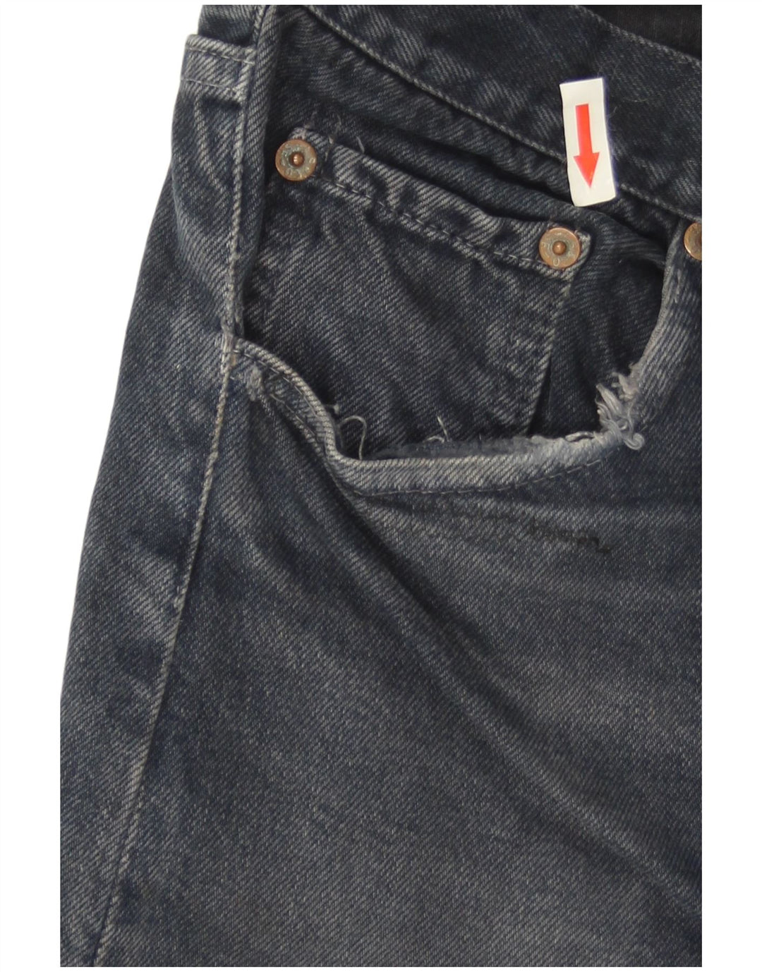 Levi's Herren 501 Straight Jeans W32 L28 Blaue Baumwolle