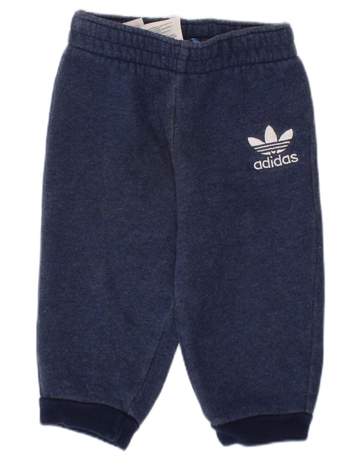 ADIDAS Baby-Jungen Graphic Joggers Trainingshose, 6–9 Monate, Marineblau