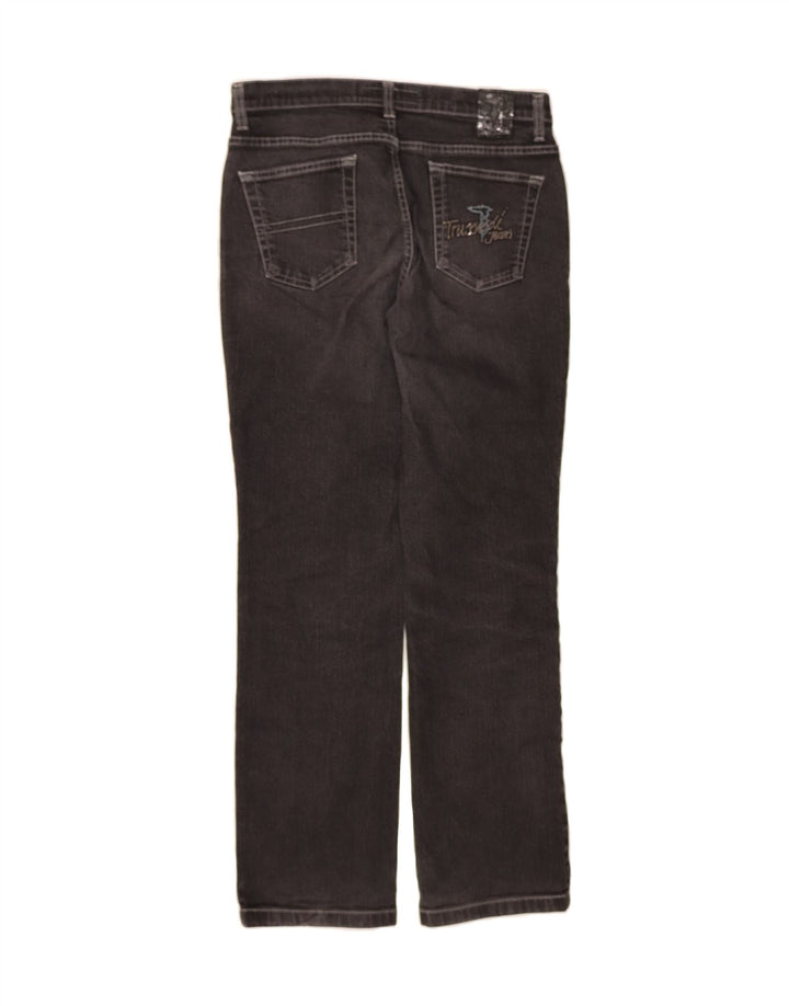 TRUSSARDI Womens Straight Jeans IT 44 Medium W28 L30 Grey Polyamide Vintage Trussardi and Second-Hand Trussardi from Messina Hembry 