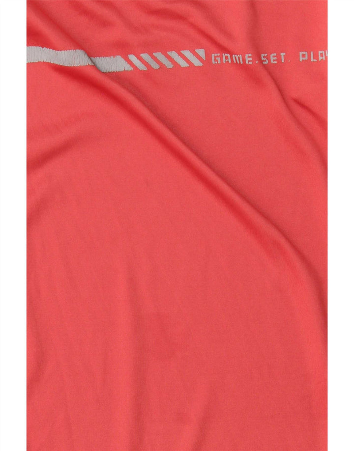 Kappa Herren T-Shirt Top XL Rot Polyester