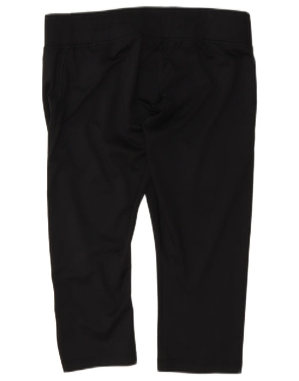 Asics Capri-Trainingshose für Damen, UK 14, Größe L, Schwarz, Polyester