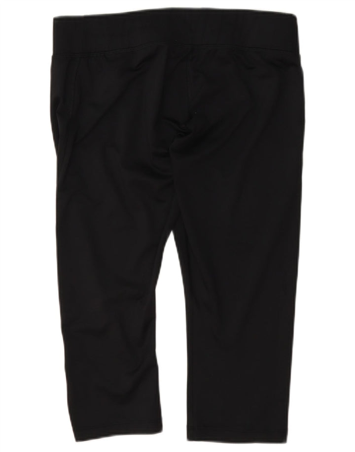 Asics Capri-Trainingshose für Damen, UK 14, Größe L, Schwarz, Polyester
