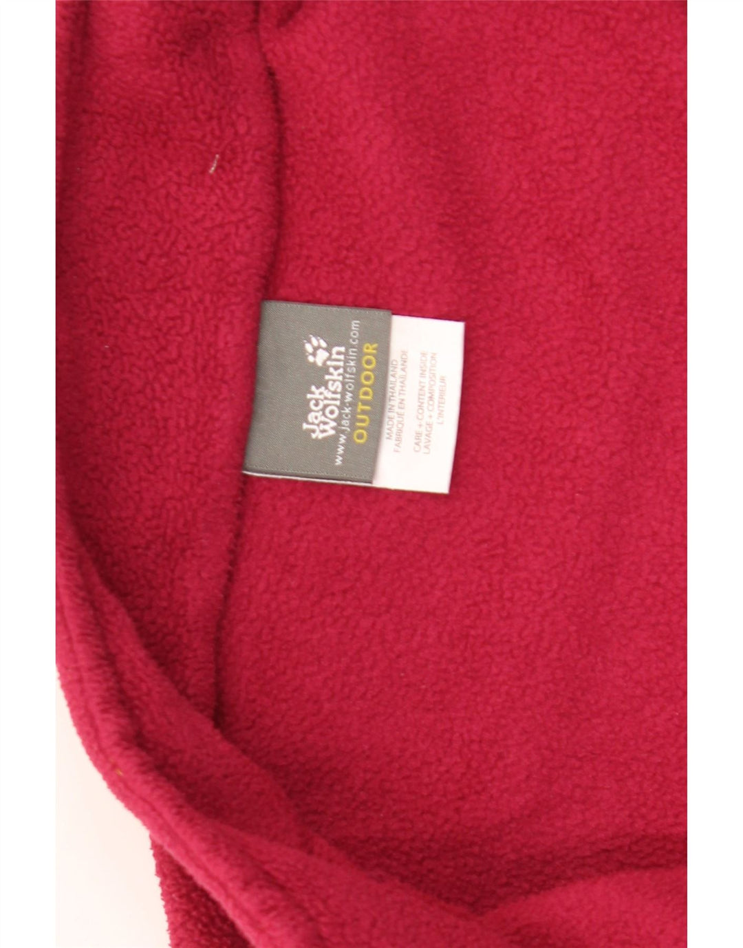 Jack Wolfskin Damen Liner Fleecejacke UK 12/14 Mittelrosa