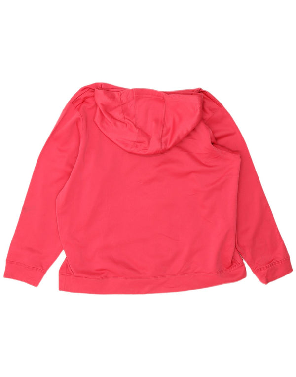 Under Armour Mädchen Leafs Hockey Loose Fit Hoodie Pullover 13–14 Jahre XL Pink