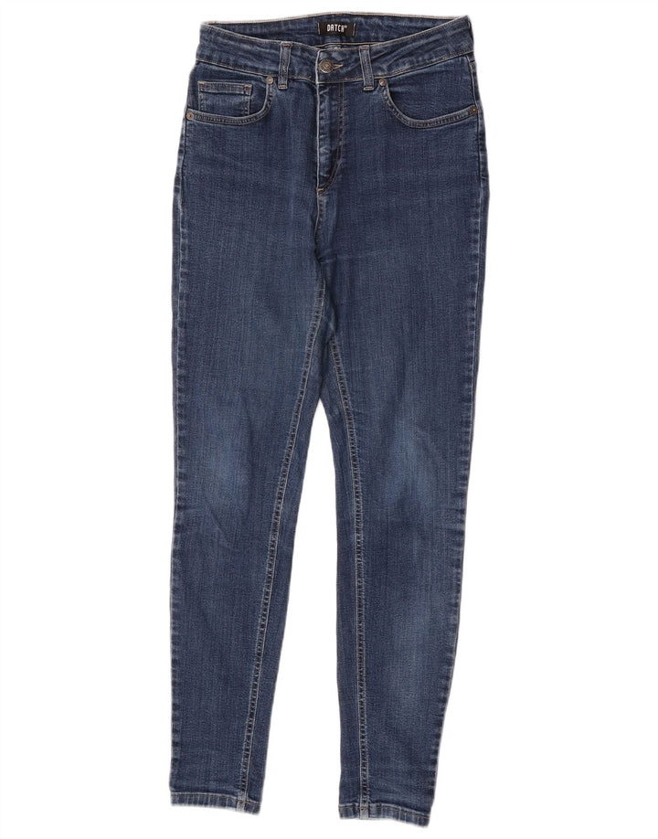 Datch Damen Skinny Jeans W28 L28 Blau
