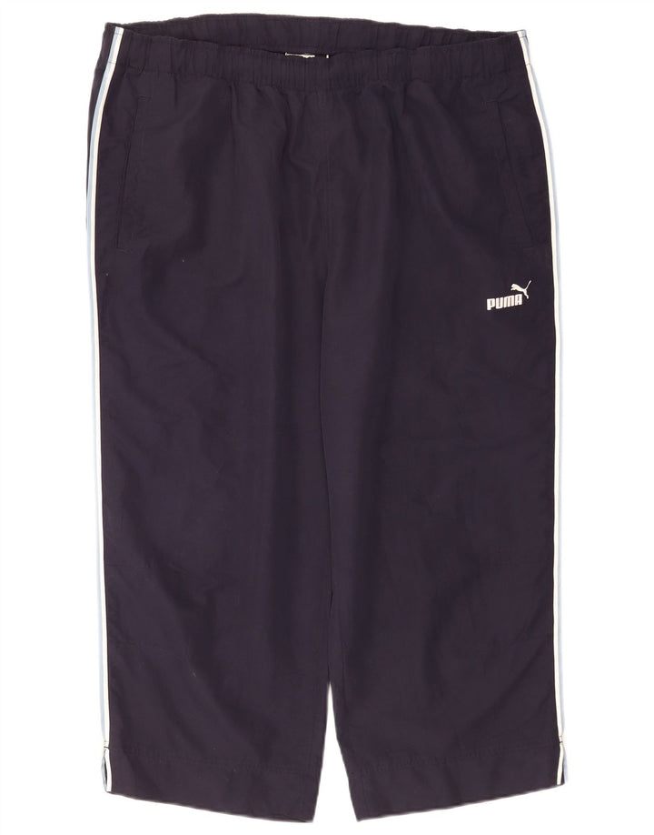 Puma Herren Capri-Trainingshose, Größe L, Marineblau