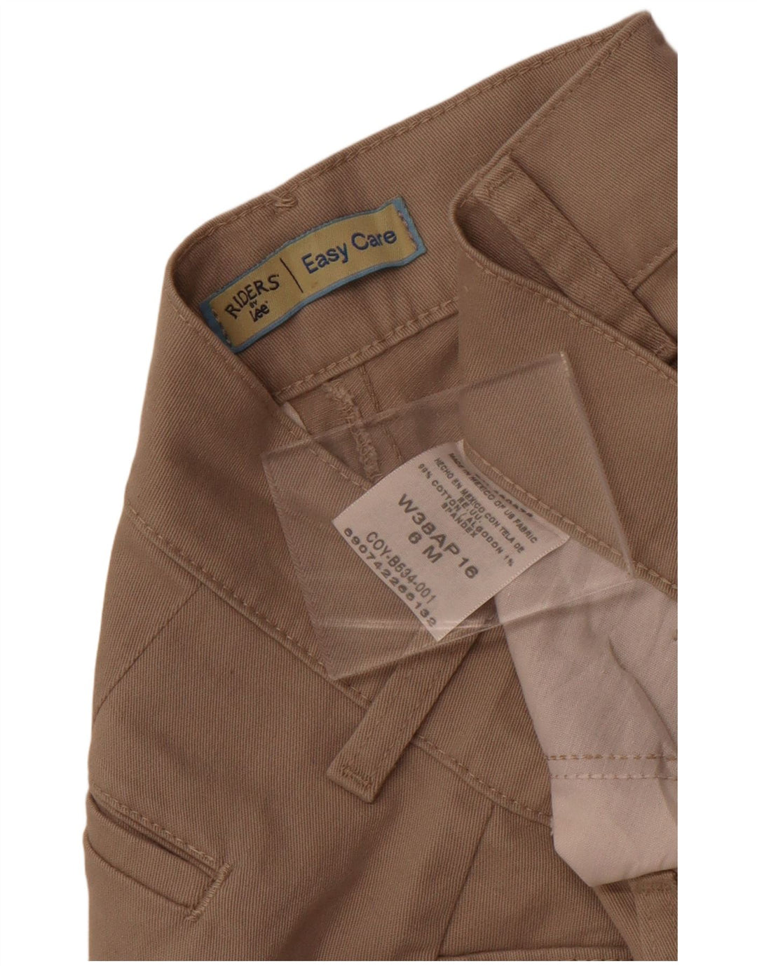 Gerade Capri-Hose für Damen von Lee, US 6, M, W30, L20, Beige, Baumwolle
