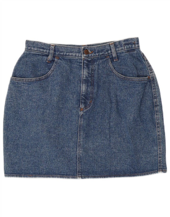 BENETTON Damen Jeansrock Medium W28 Blau