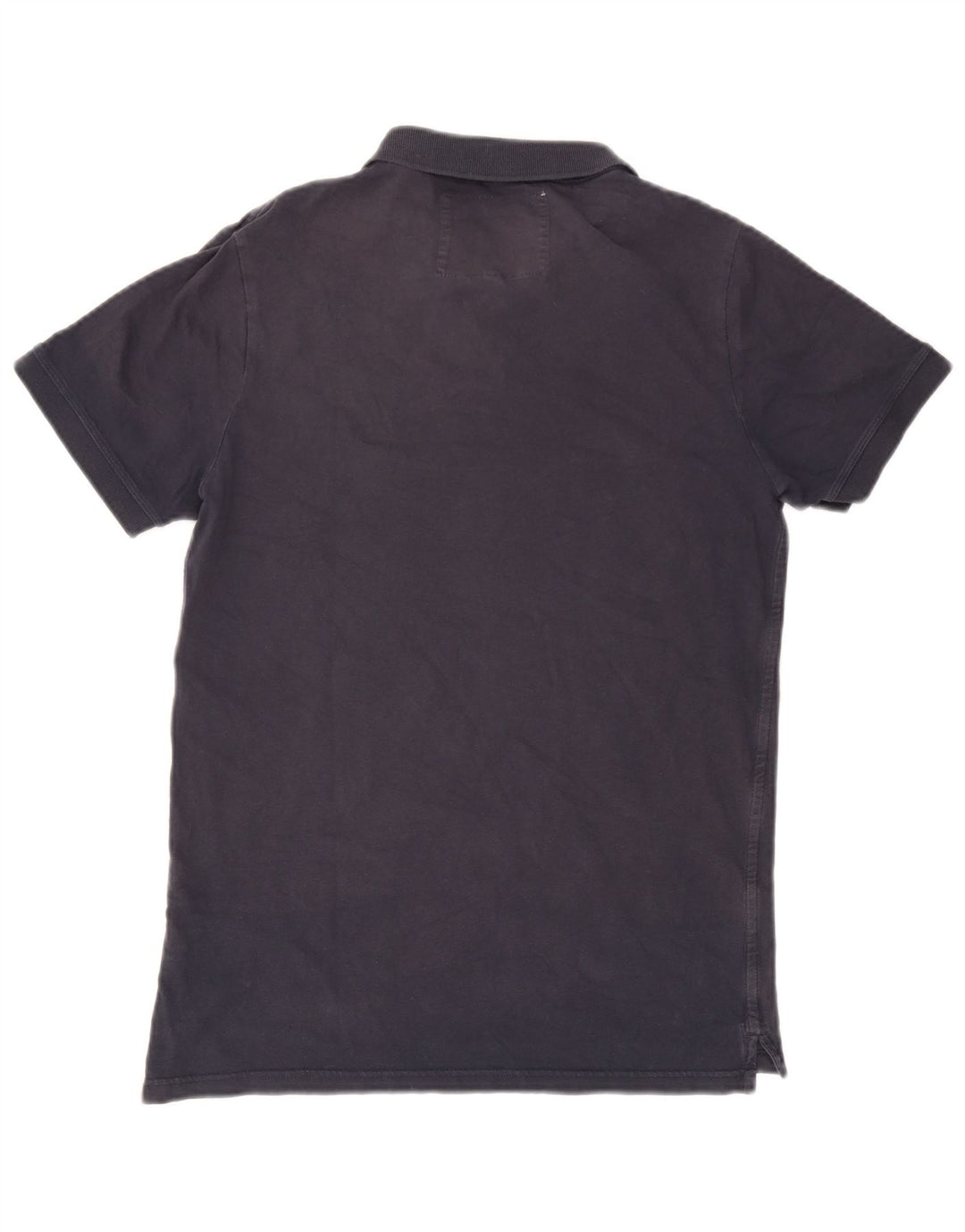 Jack Wills Herren-Poloshirt, Größe S, marineblaue Baumwolle