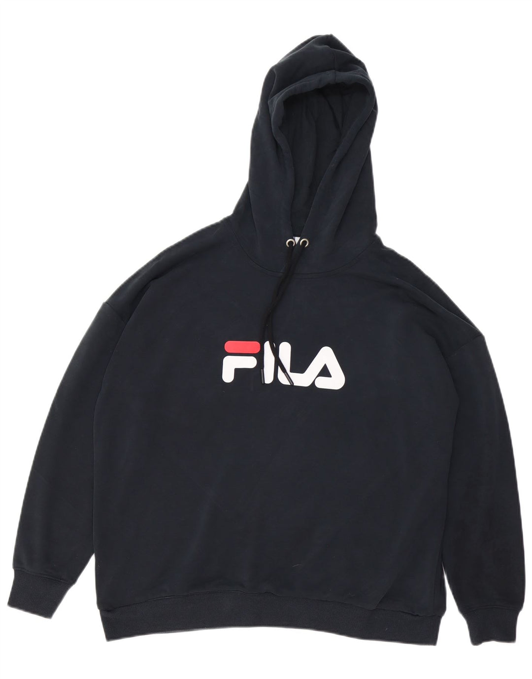 Fila Herren-Kapuzenpullover mit Grafik, Größe S, Schwarz