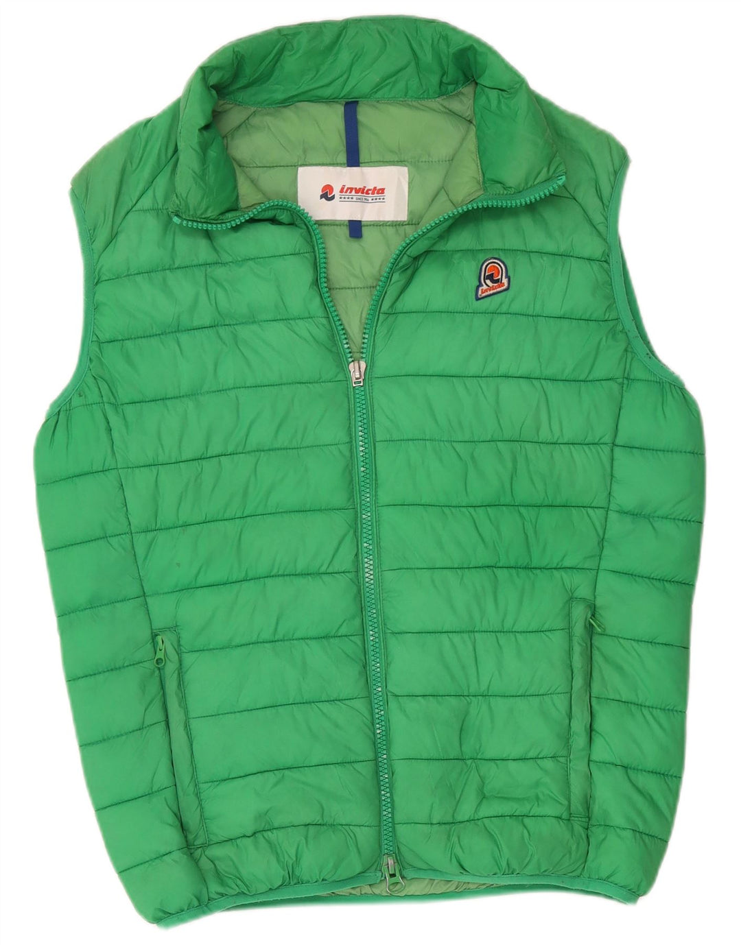 Invicta Herren Wattierte Weste UK 42 XL Grün Polyamid