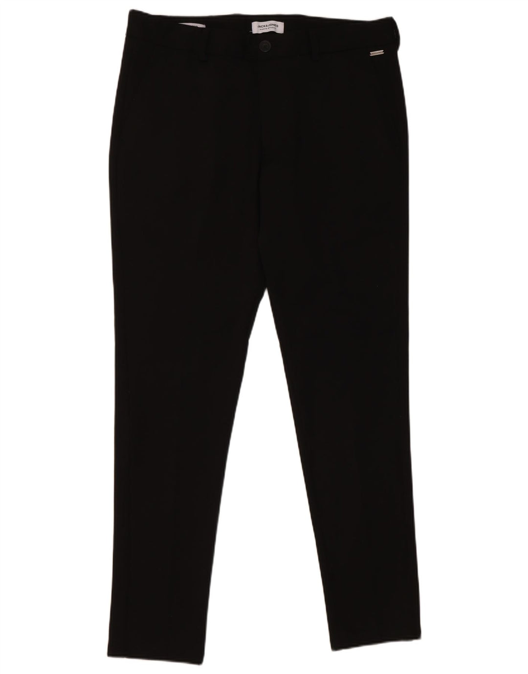 Jack & Jones Herren Slim Freizeithose W34 L32 Schwarz Polyester