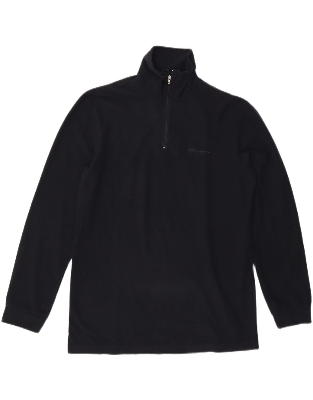 CHAMPION Herren-Fleecepullover mit Reißverschluss, XL, Marineblau, Polyester