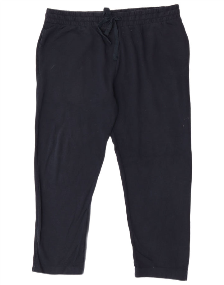 Marks & Spencer Herren-Trainingshose XL, Marineblau, Baumwolle